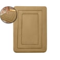 thumbnail image 1 of Dvruxg Absorbent Bathroom Rug - Velvet Fleece & Foam, Non-Slip Rubber Backing, 16x24in, Multiple Colors for Bath, Bedroom, Kitchen, 1 of 5