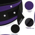 thumbnail image 4 of RDX Weight Lifting Belt, 6 Inch Curved Padded Back Lumbar Support, Functional Fitness Strength Training, Core Exercise Workout Bodybuilding Powerlifting Deadlifts Squats, Home Gym Equipment, 4 of 8