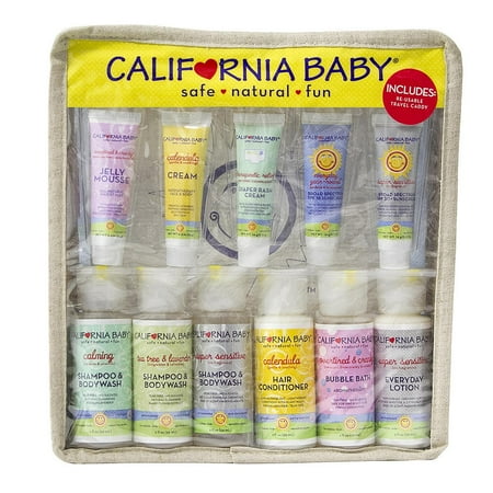 California Baby Baby Eco Traveler Mixed Scent Gift Set