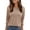 Khaki, variant on SOMER Womens Tops Fall Long Sleeve Shirts Business Dressy Casual Blouses for Women Pleated Trendy Tops 2025