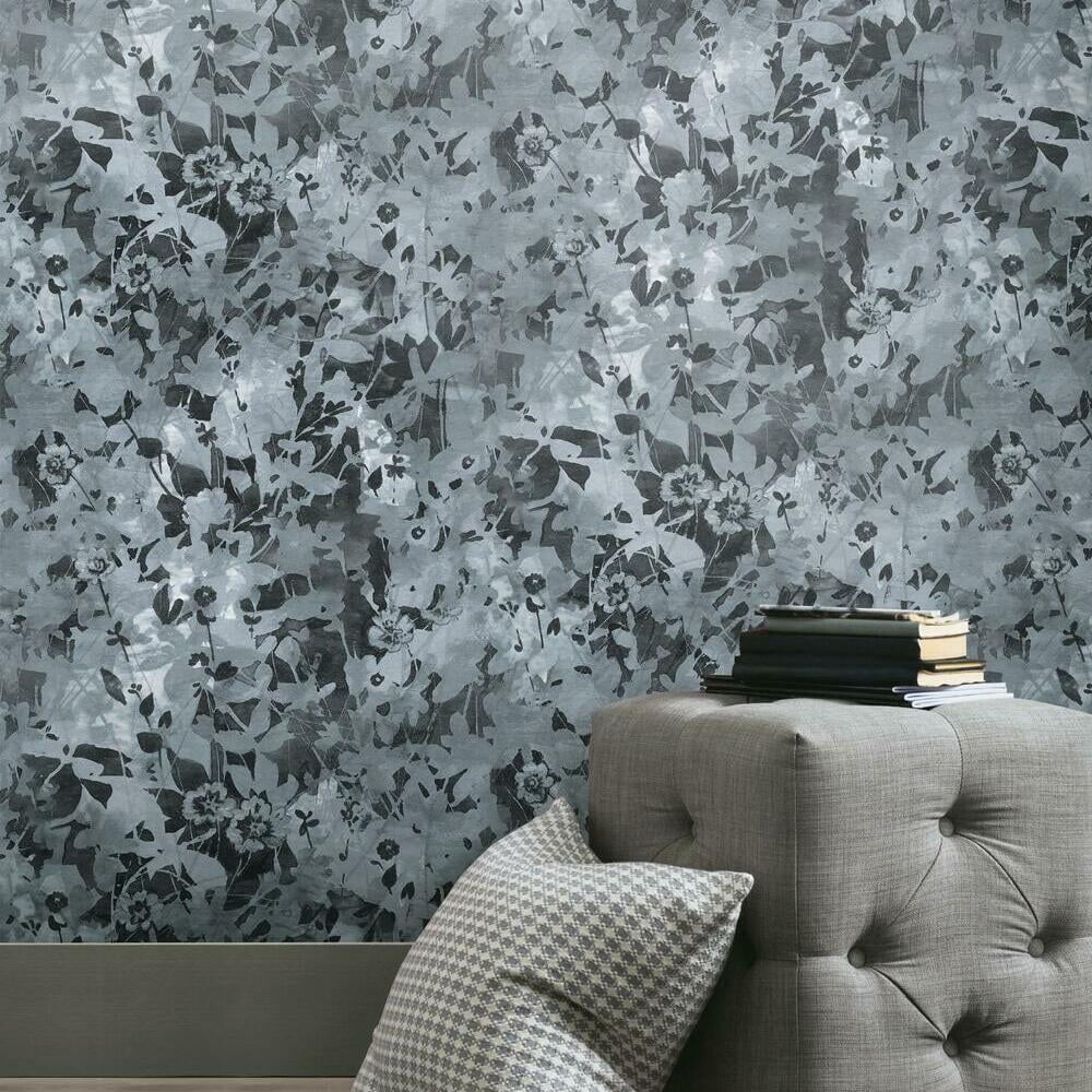 Wildflower Shadows Peel and Stick Wallpaper