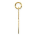 thumbnail image 2 of 14k Yellow Gold Large Fancy Script Initial R Charm, 2 of 4