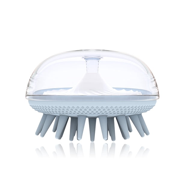 Scalp Massager Shower Cepillo de Ducha Manchas anti-picazón Raíz Cabello Masaje Cuidado de Masaje Cuerpo Herramienta Suministros Masculinos Niños Animales Azul Inevent CE001265-03B