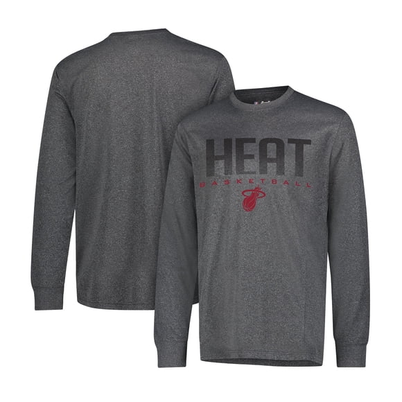 Camiseta Ultra Game NBA Miami Heat Manga Larga Unisex XXL