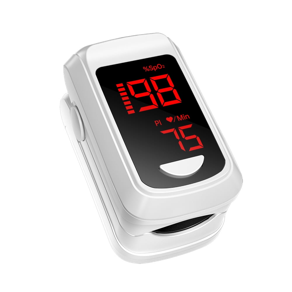 HealthTree Fingertip Pulse Oximeter, Blood Oxygen Saturation Monitor