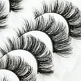 thumbnail image 4 of WIFKLSIIPG False Eyelashes Fluffys 8D Lashes Cat-Eye Wispy Lashes 8 Pairs Pack Dramatic Long Thick Volume Eye Lashs Multipacks, 4 of 8