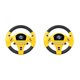 thumbnail image 1 of Vogacara Volante de juguete, encantadora habilidad motora para el asiento trasero del automóvil, niños pequeños, conductor, amarillo Type1, 1 of 1