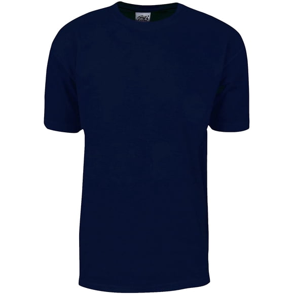 Shaka Wear T-Shirt pour Homme Max en Coton Épais à Manches Courtes Col Ras du Cou T-Shirt Uni Haut T-Shirts Régulier Grande et Longue Taille P-7TG