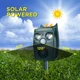 thumbnail image 2 of Repelente solar de animales para exteriores con broca: repelente de animales ultrasónico activado por movimiento a prueba de agua con luz LED intermitente para repeler ciervos, conejos, ardi, 2 of 5
