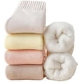 thumbnail image 2 of 3 Pairs Winter Thermal Socks, Women's Winter Fleece Socks, Thickened Warm Tube Autumn and Winter Super Thick Stockings, 2 of 15