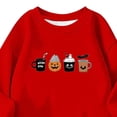 thumbnail image 5 of Mitankcoo Girls Halloween Print Sweatshirt Crew Neck Long Sleeve Pullover for Fall Casual Wear, 5 of 5