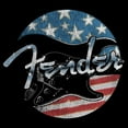 thumbnail image 2 of Men's Fender Patriotic Metal Logo  Graphic T-Shirt, 2 of 5