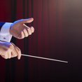 thumbnail image 2 of Pretyzoom Orchestra Conduction Music Conductor Accessories Resin White 1Pcs for Stage Performance, 2 of 6