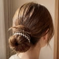 thumbnail image 5 of allydrew Boho Hair Tie Bracelets for Women, No Damage Elastic Hair Bands, Hair Accessories for Thick and Thin Ponytails (20pcs), Pearls Neutral, 5 of 6