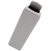 ibasenice Slim Narrow Garbage Can Plastic Waste Bin Kitchen for Bathroom and Office Use