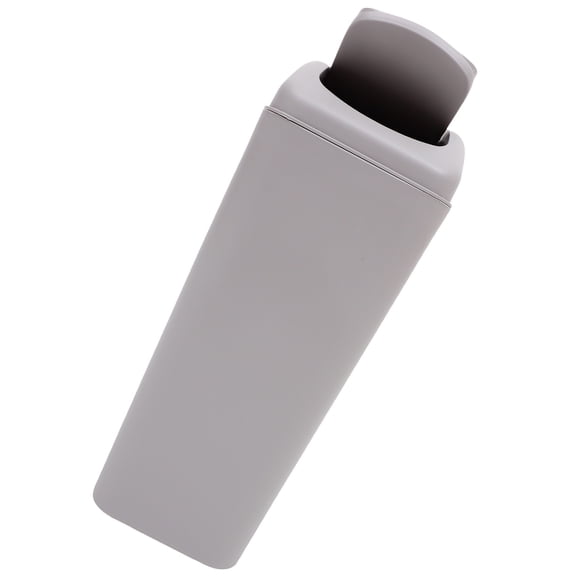 ibasenice Slim Narrow Garbage Can Plastic Waste Bin Kitchen for Bathroom and Office Use