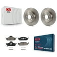 thumbnail image 1 of CMX Front Disc Brake Rotors and Ceramic Pads Kit for Car Mercedes-Benz ML320 ML350 ML430 K8C-100629, 1 of 11