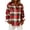 Red, variant on Comdrip Button Up Shirt Women Womens Retro Long Sleeve Button Down Shirt Casual Plaid Shirt Collared Blouse Tops Collared Shirts for Women Red XL