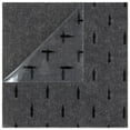 thumbnail image 3 of Roma Stripe Rib Black Residential 24 in. x 24 in. Peel and Stick Carpet Tile Square 60 Sq. ft. 15 Tiles Per Box for Home and Office, 3 of 12