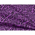 thumbnail image 4 of oneOone Rayon Purple Fabric Animal Skin Quilting Supplies Print Sewing Fabric By The Yard 56 Inch Wide-89U, 4 of 6