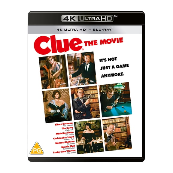 Clue (4K Ultra HD) Bill Henderson Christopher Lloyd Eileen Brennan Tim Curry Michael McKean