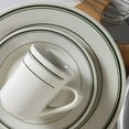 thumbnail image 2 of Tuxton TGB-016 Green Bay 10-1/2 Eggshell Plate - 12 / CS", 2 of 3