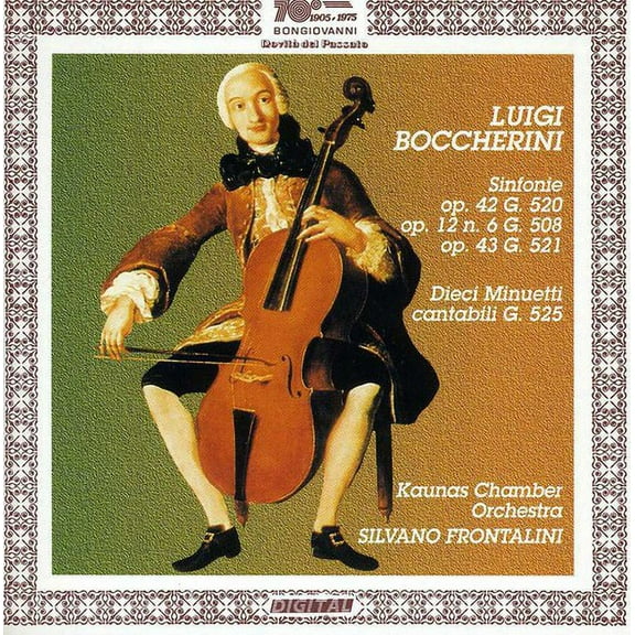 Luigi Boccherini - Sinfonia in Re Magg Op 42 G 520 - Music & Performance - CD