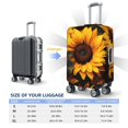 thumbnail image 4 of Fotbe Vibrant Sunflower Blooms Funda Protectora para Equipaje, Antirrayones y Resistente a la Suciedad, Compatible con Maletas de 18 a 32 Pulgadas-Large, 4 of 7