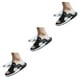 thumbnail image 2 of Sandalias de playa Slipon Minnieouse para hombre 2 piezas estilo informal color Blanco negro, 2 of 6