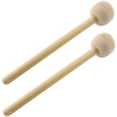 thumbnail image 3 of 2 baquetas para percusión de bajo de 12,80 pulgadas, accesorio portátil para instrumentos musicales, ideal para practicar en bandas de bar, 3 of 8