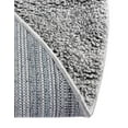 thumbnail image 4 of Unique Loom Soft Solid Shag Collection Area Rug - Aras (8' Round Pebble Gray), 4 of 5