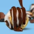 thumbnail image 5 of Popcornopolis Zebra 8 oz Cone, Caramel with Chocolatey Stripes Popcorn, 5 of 7