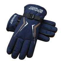 -30℉ Winter Gloves for Men & Women - Touchscreen Ski Gloves with Waterproof/Windproof Design | Thermal Cycling Running Gloves for Smartphone Use (Black)