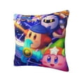 thumbnail image 2 of Throw Pillow Covers 18"x18" Inch, Kirby Decorative Pillow Case for Sofa Couch Chair Bedroom Modern Decor, 2 of 7