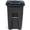Brownstone, variant on 48 Gallon Heavy Duty Trash Can with Wheels, Rolling Garbage Bin with Lid, Durable Outdoor Waste & Recycling Container, Gray