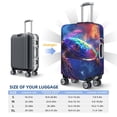 thumbnail image 6 of Fotbe Starry Sky Turtle Luggage Cover Protector,Suitcase Protector,Scratch and Dirt Resistant,Fits 18-32 Inch Luggage-Small, 6 of 9