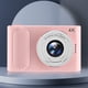 thumbnail image 1 of Cámara digital infantil de alta definición, 4400w disparo frontal y trasero, Video grabación de 2.4 pulgadas, Fotografía, Juego, Todo en uno, Rosa, 1 of 9