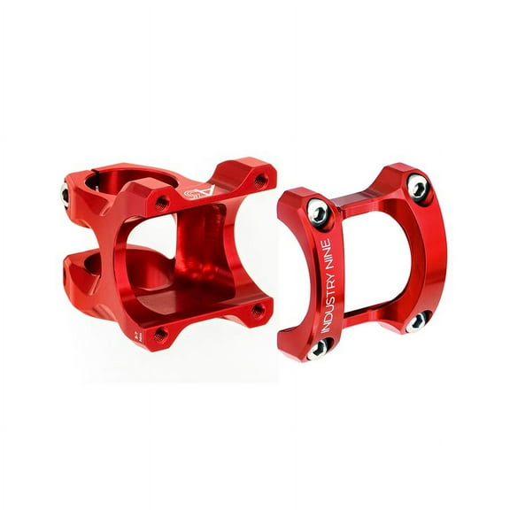 Industry Nine A35 Stem Diameter: 35mm, Length: 50mm, Steerer: 1-1/8'', 7°, Red