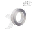 thumbnail image 3 of BrowQuartz Adhesive Tape Reusable Acrylic Double-sided Transparent Tapes Washable Removable Long Lasting Trimmable Tile Sticker Type 6, 3 of 6
