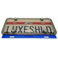 Luxe Shield, Premium Smoked License Plate Covers (2Pack) incl