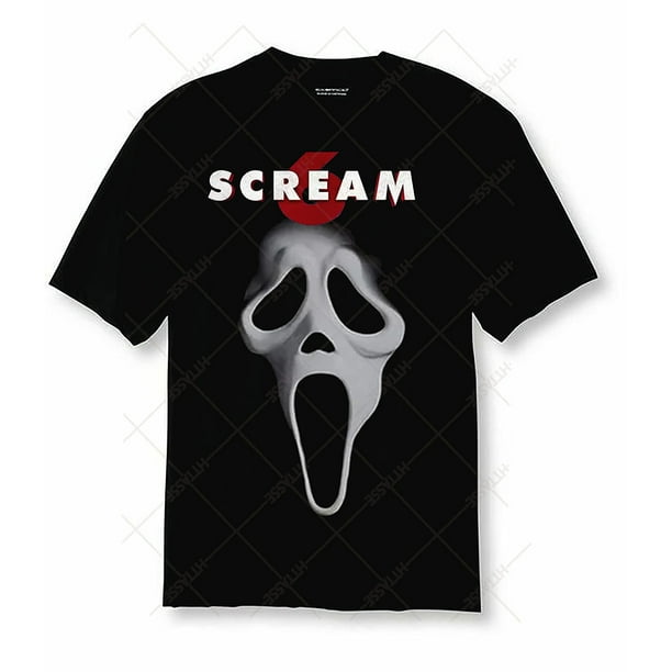 Hot Horror Movie 2023 Scream VI Ghostface Movie Unisex T-Shirt Round ...