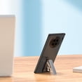 thumbnail image 3 of 1pc Multifunctional Aluminum Alloy Phone Tablet Invisible Folding Rack (Black), 3 of 7