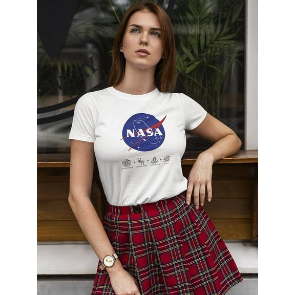 NASA Nasa U.s.a Components. Women T-Shirt, Female 3X-Large