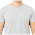 thumbnail image 3 of X RAY JEANS Mens Basic V-Neck Short Sleeve T-Shirt, Cloud Grey, L, 3 of 3