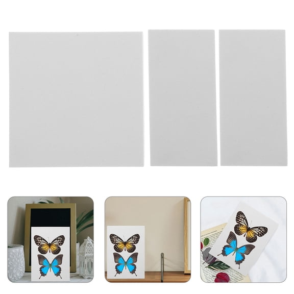NICERIO Butterfly Spreading Board White Eva Foam for Pinning Durable and Convenient