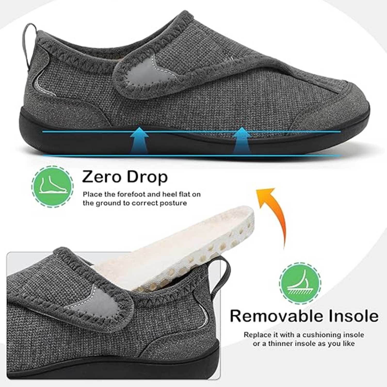 Leisfit Adjustable Barefoot Walking Shoes Wide Width photo 3