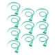 thumbnail image 2 of Extensiones de cabello sintético con clip, resaltado de colores, 10 Uds. (verde), 2 of 6