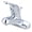 Polished Chrome, variant on Olympia Faucets L-6172 Elite 1.2 GPM Centerset Bathroom Faucet - Nickel