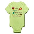 thumbnail image 1 of CafePress - Nana & Poppy's" Infant Bodysuit - Baby Light Bodysuit, 1 of 1