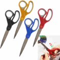 thumbnail image 6 of 1 All Purpose Scissor Stainless 8 inch Steel Blades Ergonomic Soft Grip Craft, 6 of 6